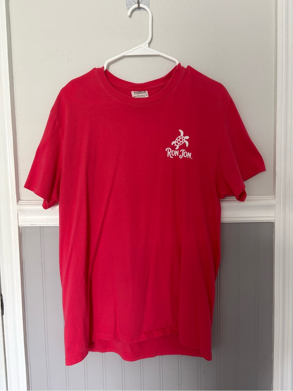 Ron Jon Bright Pink Crewneck Tee